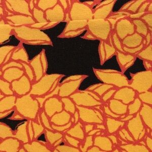 LuLaRoe One Size Floral Multicolored Leggings